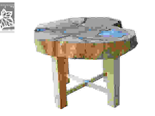 Livyng Ecodesign Living roomSide tables & trays Wood Metallic/Silver