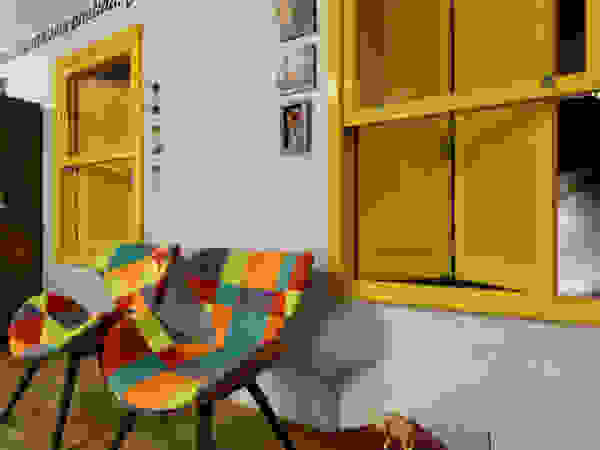 Arquitetando ideias Вітальня