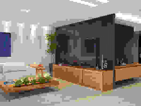 Isabela Lavenère Arquitetura Modern media room