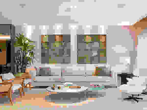 Isabela Lavenère Arquitetura Modern living room