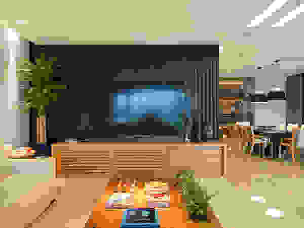 Isabela Lavenère Arquitetura Modern media room
