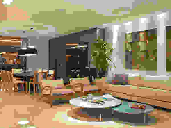 Isabela Lavenère Arquitetura Modern living room