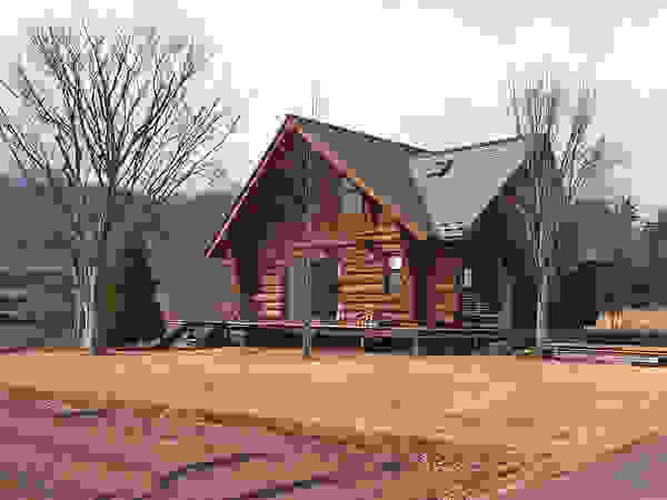 Log Cabin beside Japan Alps Cottage Style / コテージスタイル Country style houses Wood Wood effect