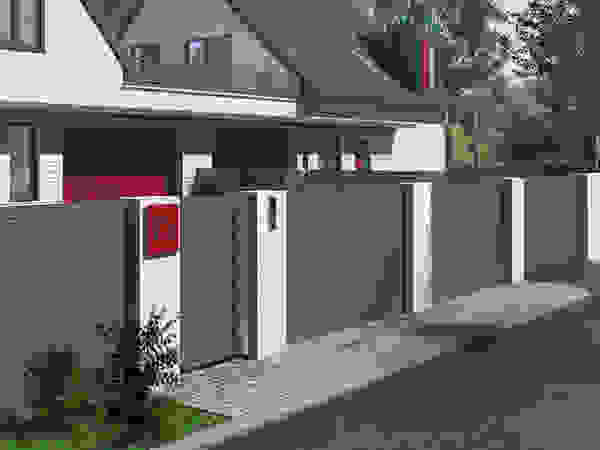 Nive Garden Fencing & walls Aluminium/Zinc Multicolored