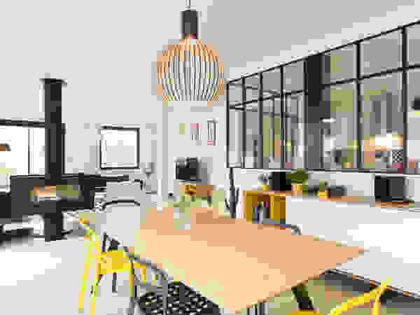 19 DEGRES Industrial style dining room