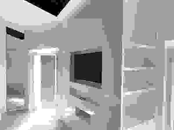 Cumo Mori Roversi Architetti Minimalist bedroom