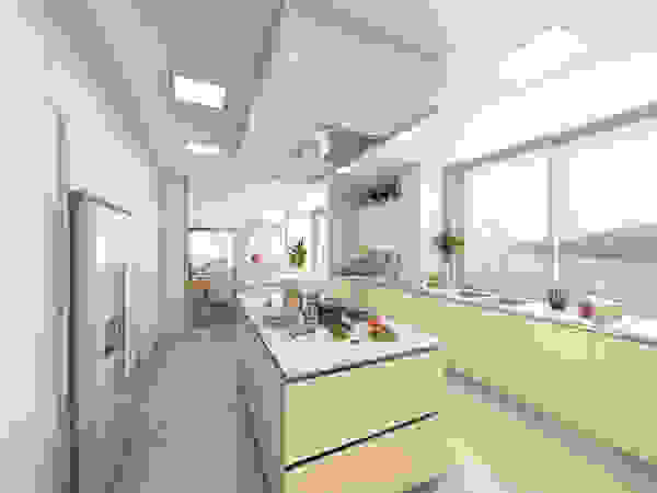 Area5 arquitectura SAS Кухня Бежевий