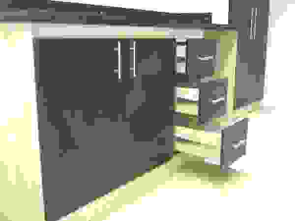 Grupo Creativo DF, C.A. Minimalist kitchen MDF Beige
