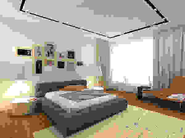 A-partmentdesign studio Camera da letto minimalista Legno composito Bianco