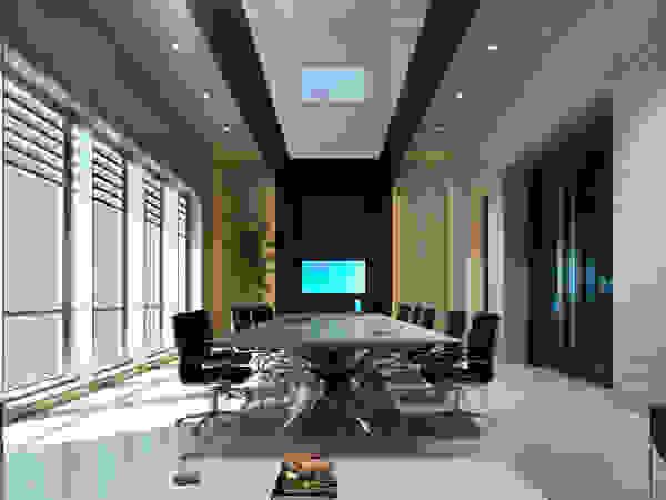 ANDREAS BIELER.sinnvoll gestalten mit Feng Shui Modern study/office Marble Multicolored