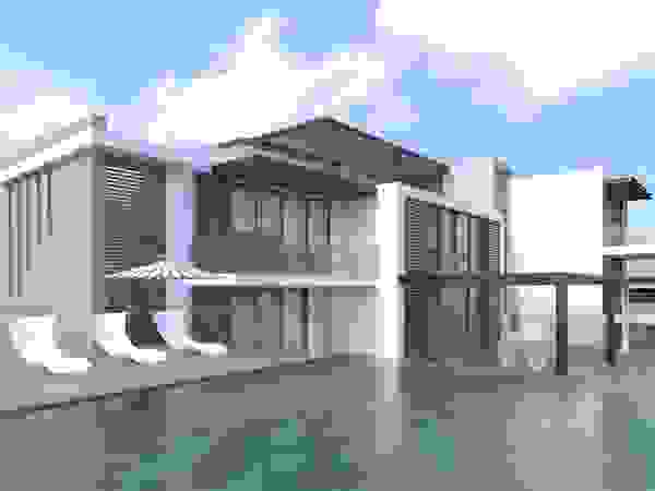 Area5 arquitectura SAS Casas modernas Branco