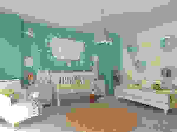 Area5 arquitectura SAS Quarto infantil moderno Azul