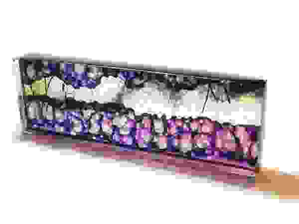 Ana Maria Nava Glass ArtworkSculptures Glass Purple/Violet
