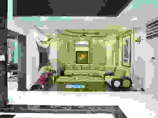 Premdas Krishna Modern living room