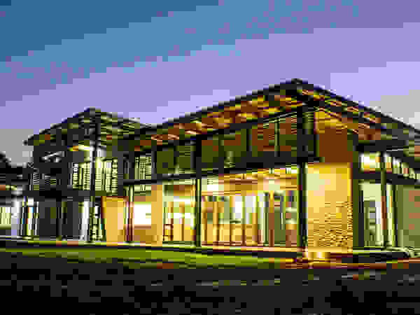 TJ Architects Будинки Цегла Бежевий