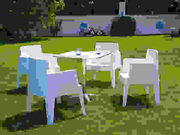 Coffee Meuble Garden Furniture White