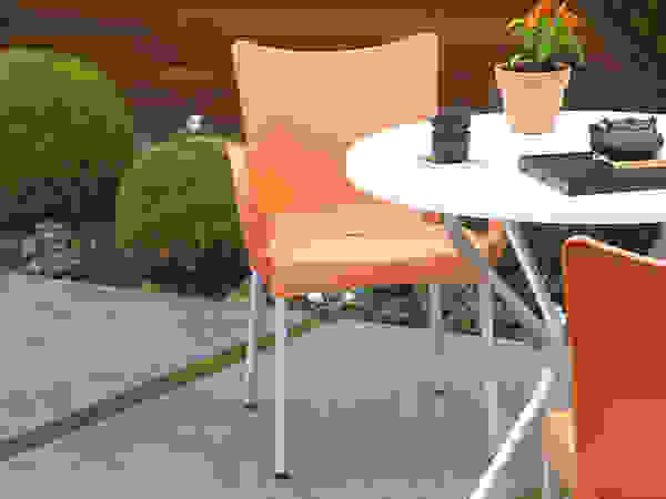 Coffee Meuble Garden Furniture Orange