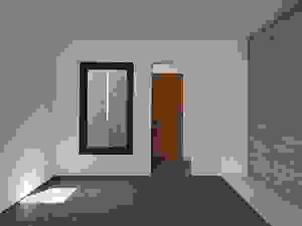 Casa oZsO Martin Dulanto Modern Corridor, Hallway and Staircase