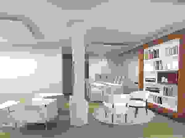 Interiores y Muebles Salas de estar modernas Bege