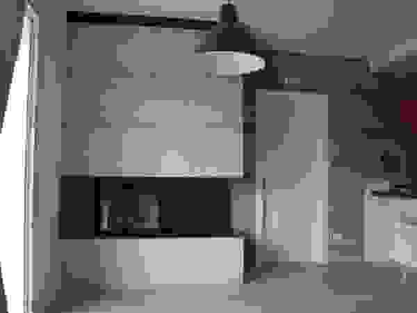 SALM Caminetti Modern Living Room Reinforced concrete