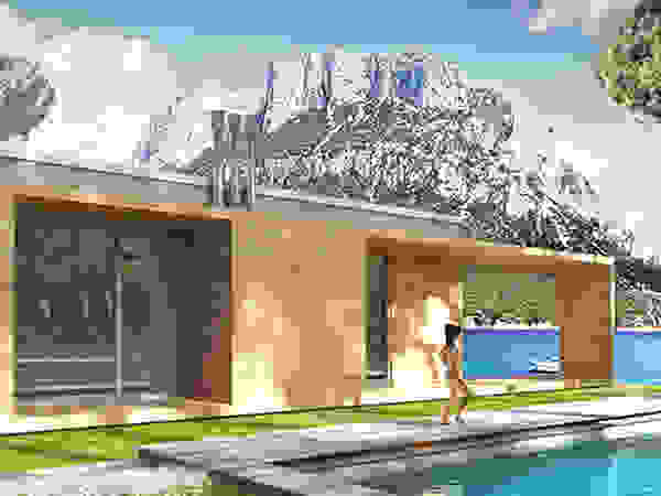POMP0NI ASSOCIATI SRL Modern Houses