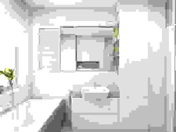 BAGUA Pracownia Architektury Wnętrz Moderne badkamers
