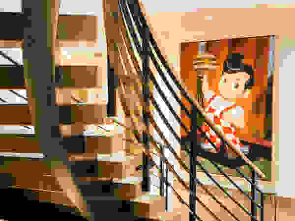 EeStairs | Stairs and balustrades Modern corridor, hallway & stairs Wood