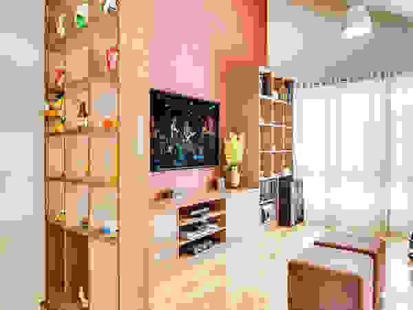 Juliana Lahóz Arquitetura Modern media room