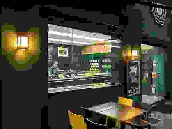 Riskalla & Mueller Arquitetura e Interiores Bars & clubs Glass Green