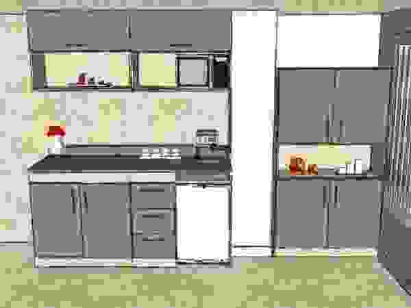 Grupo Creativo DF, C.A. Minimalist kitchen MDF Beige