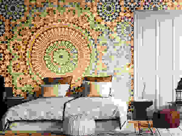 Oriental Mosaic Pixers Спальня Різнокольорові