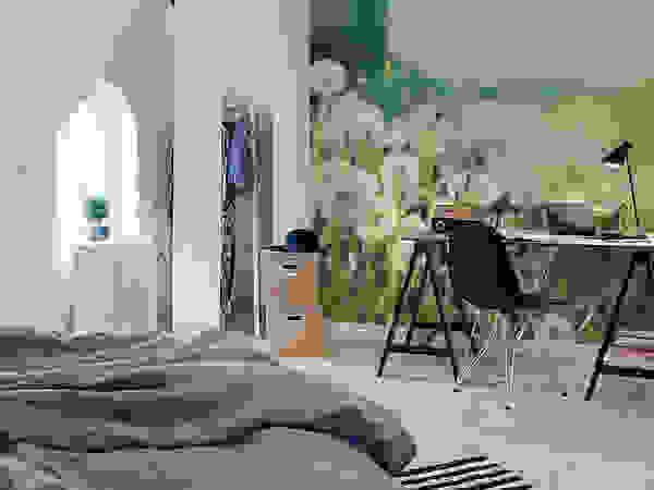 Dandelions Pixers Спальня Зелений