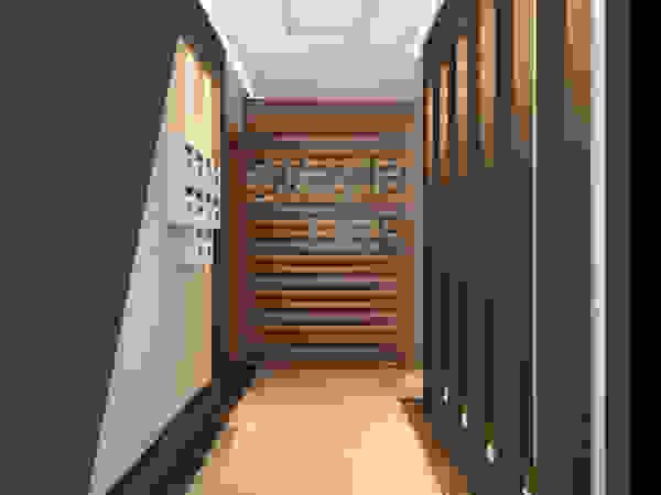 MİNERVA MİMARLIK Modern Corridor, Hallway and Staircase