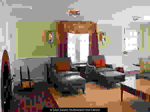Family Room John Toates Architecture and Design Classic style living room
