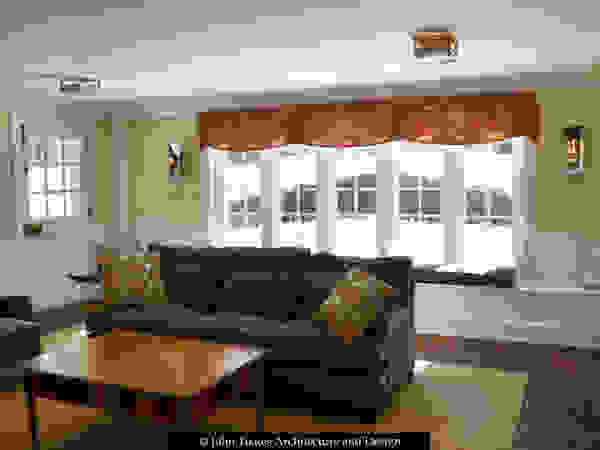 Family Room John Toates Architecture and Design Classic style living room