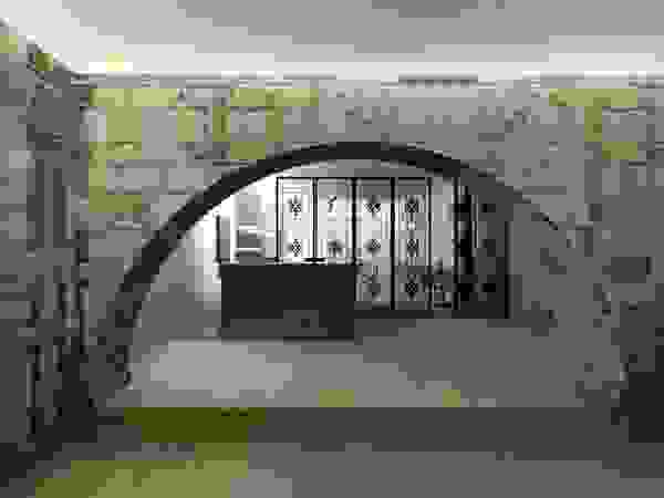 A3 Ateliê Academia de Arquitectura Moderne Weinkeller Granit