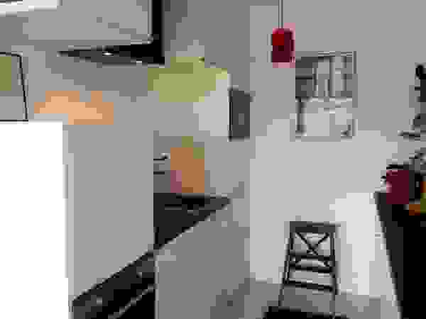 espaces & déco Industrial style kitchen White