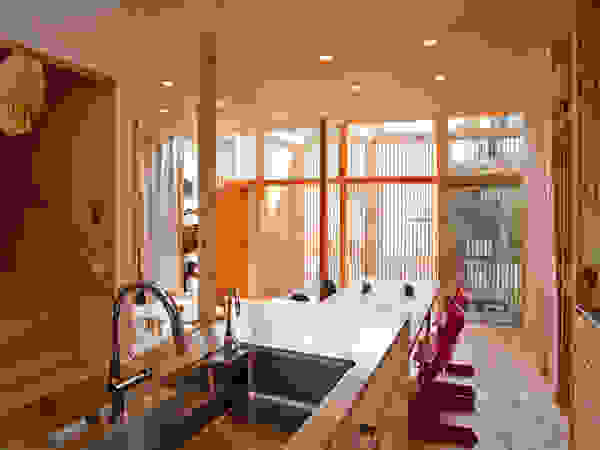 水石浩太建築設計室/ MIZUISHI Architect Atelier Modern Dining Room