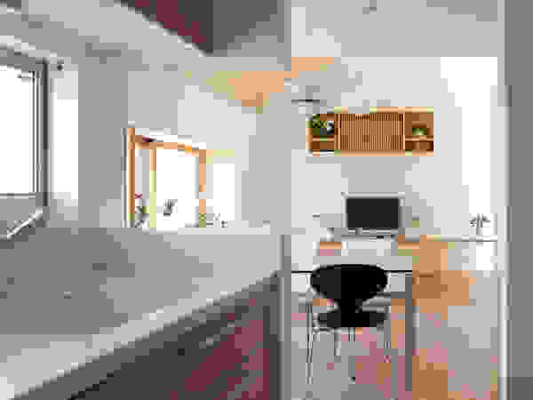 水石浩太建築設計室/ MIZUISHI Architect Atelier Modern Dining Room