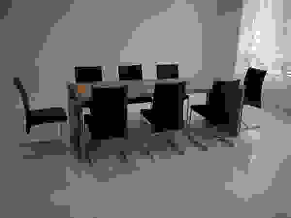 Departamento FAENA NB INTERIORES Dining roomTables Leather Black