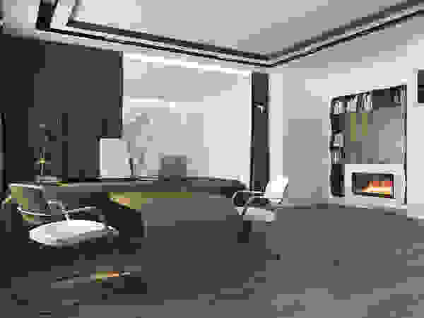 PUZZLE Espaços de trabalho minimalistas Acabamento em madeira
