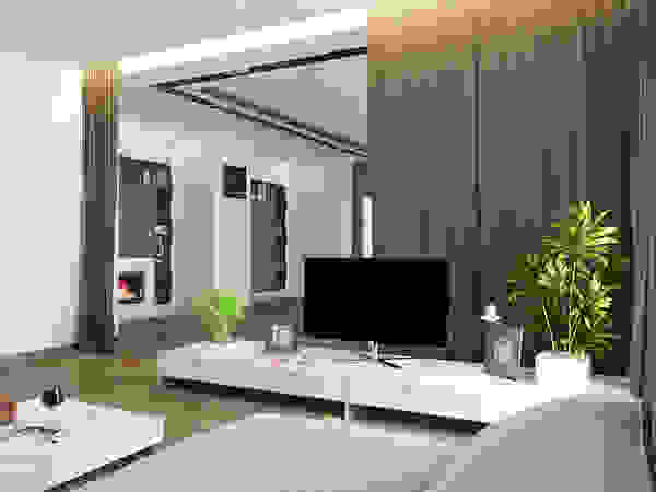 PUZZLE Salas de estar modernas Cinzento