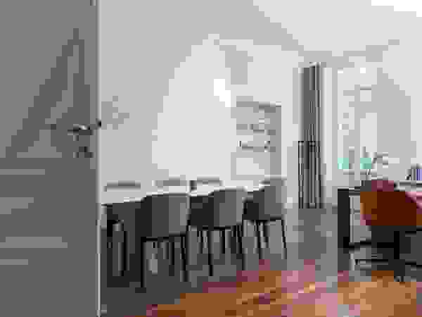 Insides Modern Study Room and Home Office Beige
