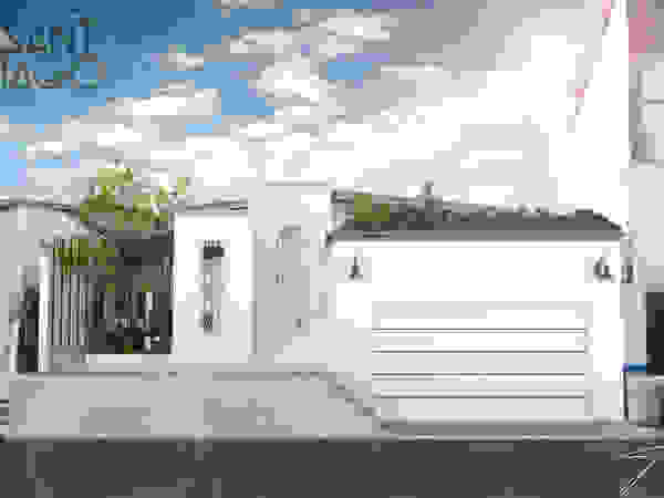 SANT1AGO arquitectura y diseño Minimalist houses Bricks White