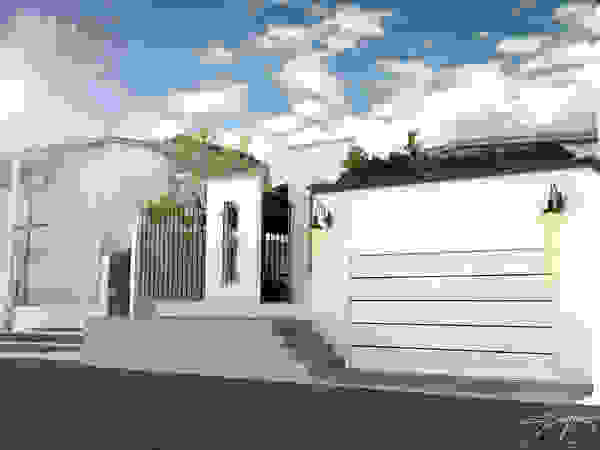 SANT1AGO arquitectura y diseño Minimalist houses Bricks White