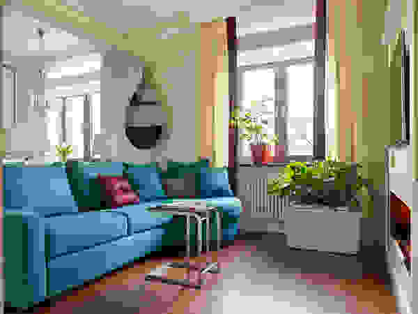 Marina Pennie Design&Art Eclectic style living room Blue