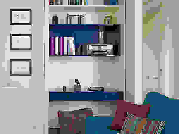 Marina Pennie Design&Art Eclectic style study/office Blue