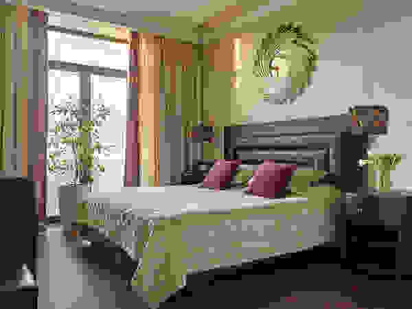 Marina Pennie Design&Art Eclectic style bedroom Beige