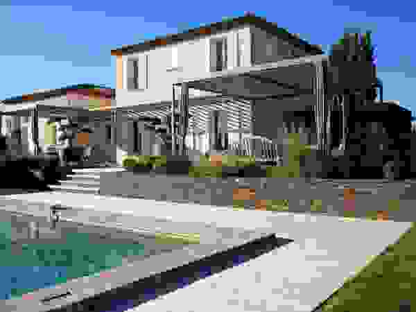 CONCEPTUELLES PAYSAGE ET DECORATION Modern Terrace