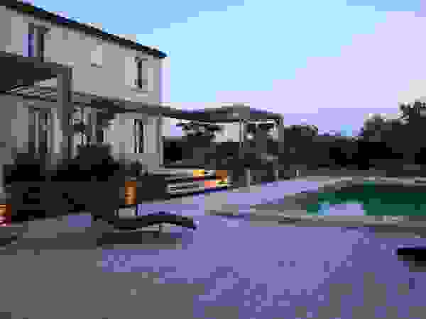 CONCEPTUELLES PAYSAGE ET DECORATION Modern Terrace